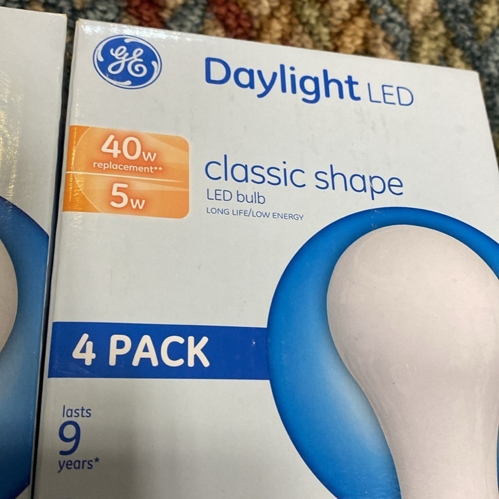 3/$20. Daylight LED Classic Shape Bulbs - Picture 3 of 9